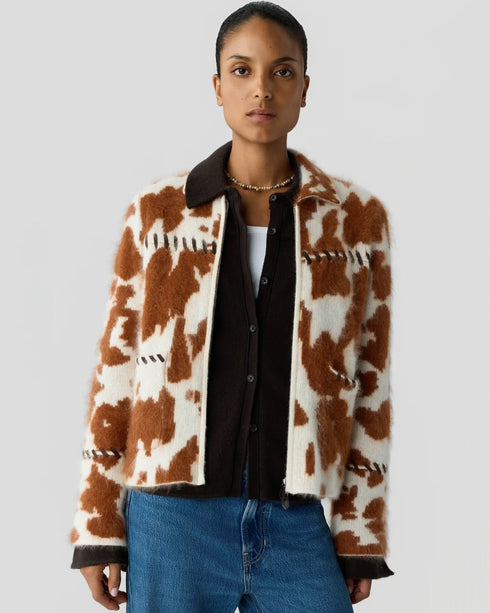 Grizzly Cowhide Jacket
