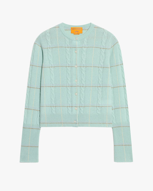 Jane Check Cardigan