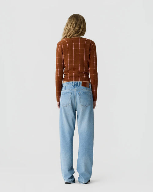 Jane Checker Cardigan