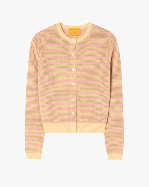 Pebble Stripe Jane Cardigan