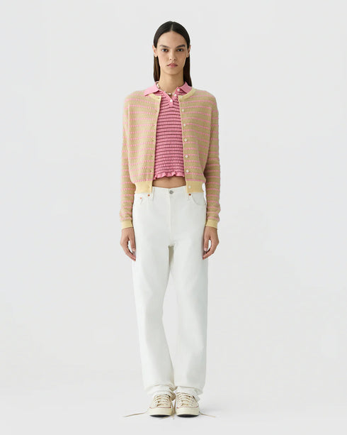 Pebble Stripe Jane Cardigan