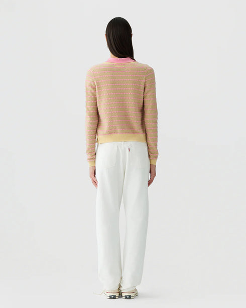 Pebble Stripe Jane Cardigan