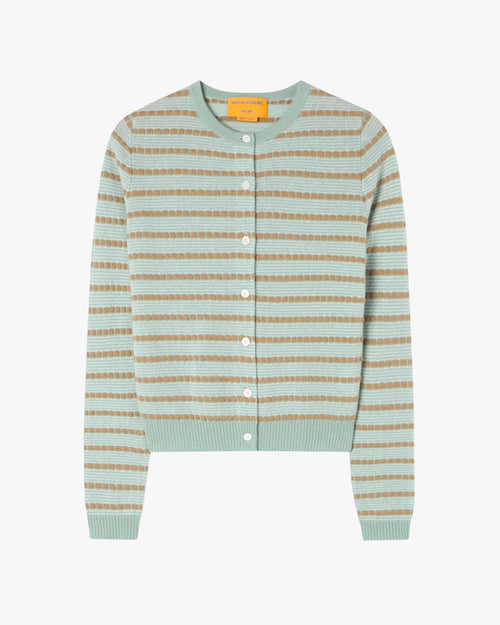 Pebble Stripe Jane Cardigan