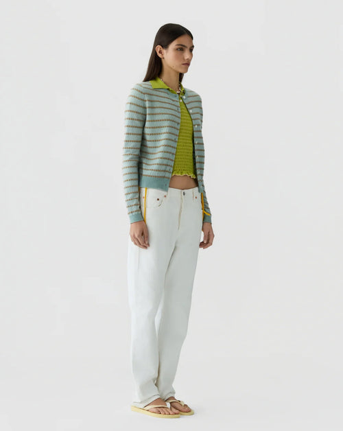 Pebble Stripe Jane Cardigan