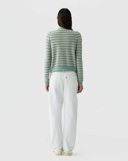 Pebble Stripe Jane Cardigan