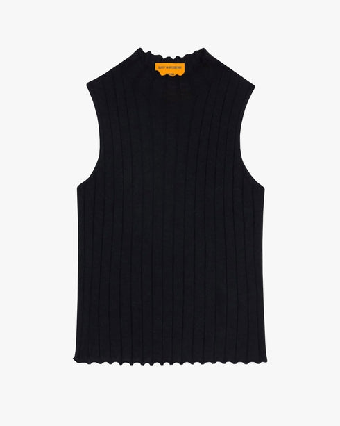 Rib Mockneck Shell