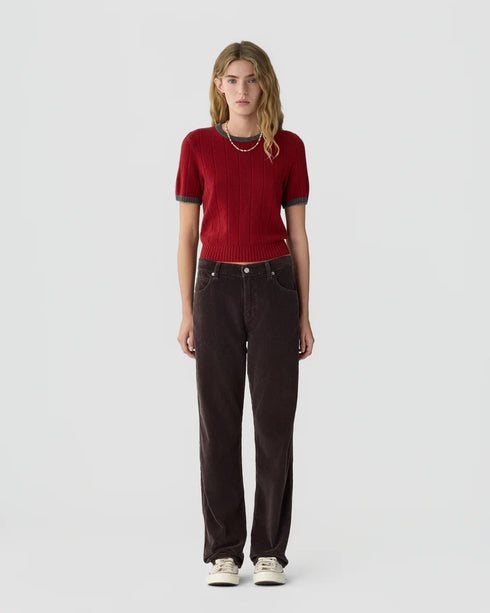 Rib Ringer Tee