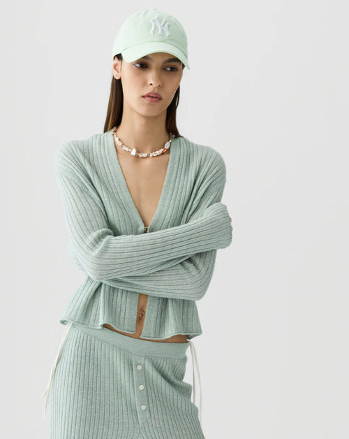 Rib Stealth Cardigan