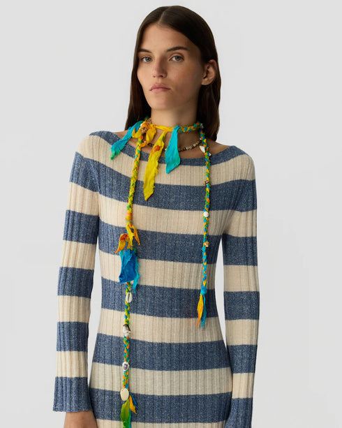 Striped Rib Dress