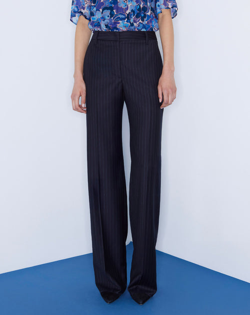 Keaton Pinstripe Trouser