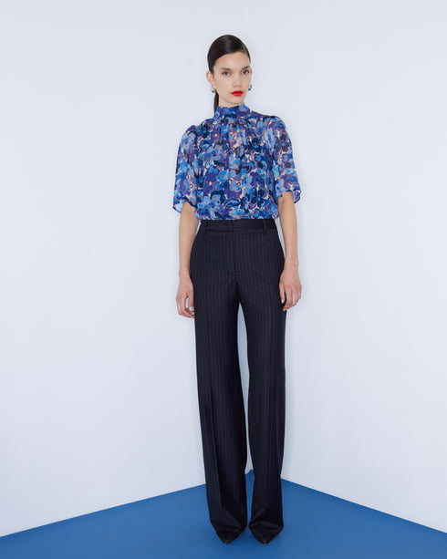 Keaton Pinstripe Trouser