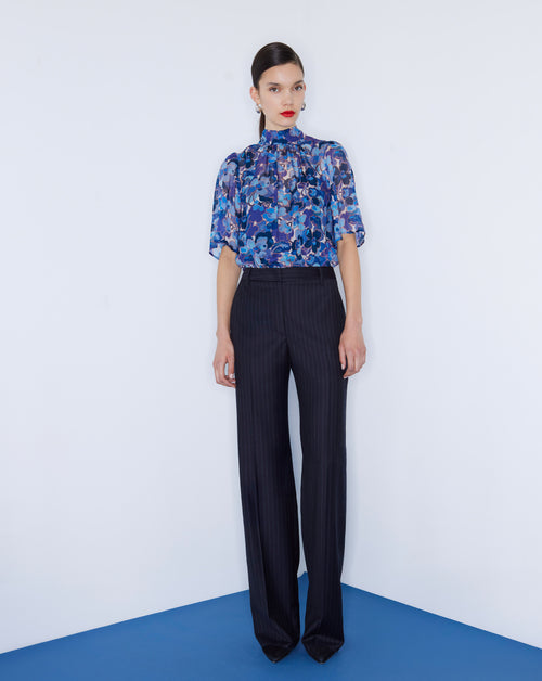 Keaton Pinstripe Trouser