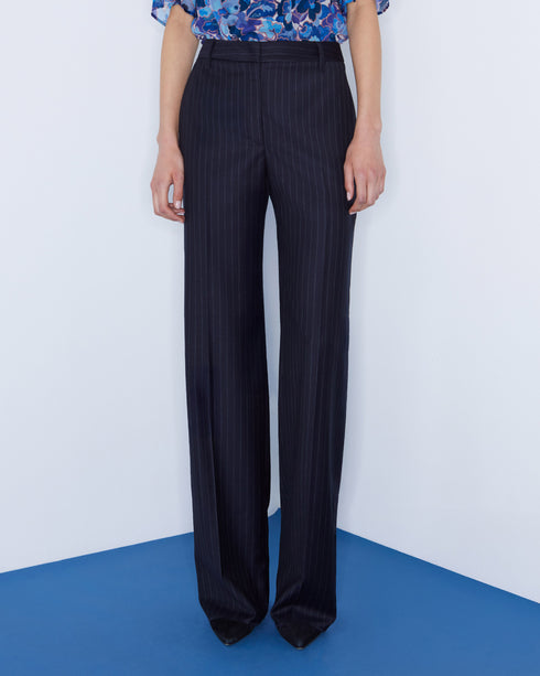 Keaton Pinstripe Trouser