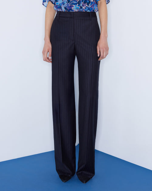 Keaton Pinstripe Trouser
