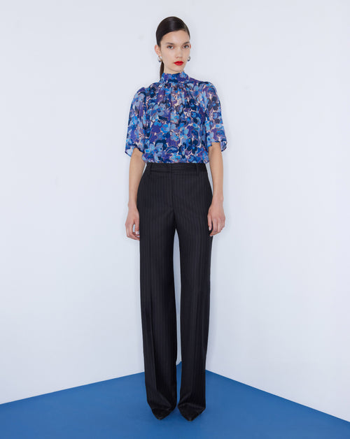Keaton Pinstripe Trouser