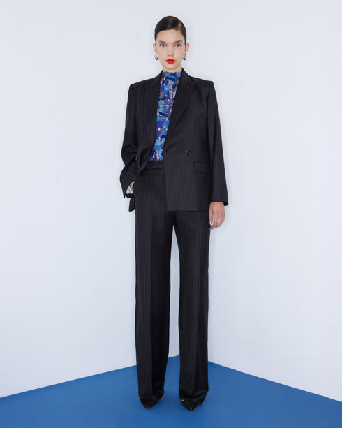 Rae Pinstripe Blazer