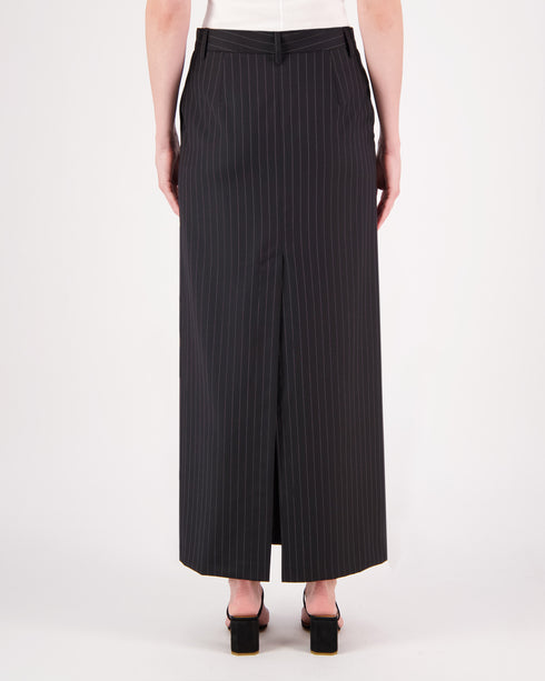 Trouser Skirt - Pinstripe