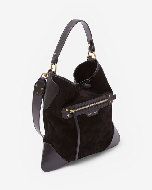 Botsy Day Suede Shoulder Bag