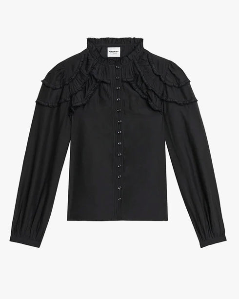 Christa Emb Blouse