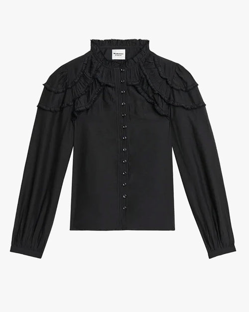 Christa Emb Blouse
