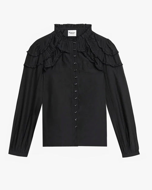 Christa Emb Blouse
