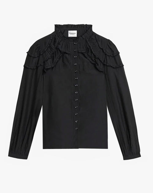Christa Emb Blouse