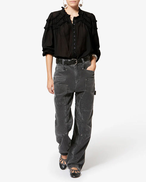 Christa Emb Blouse
