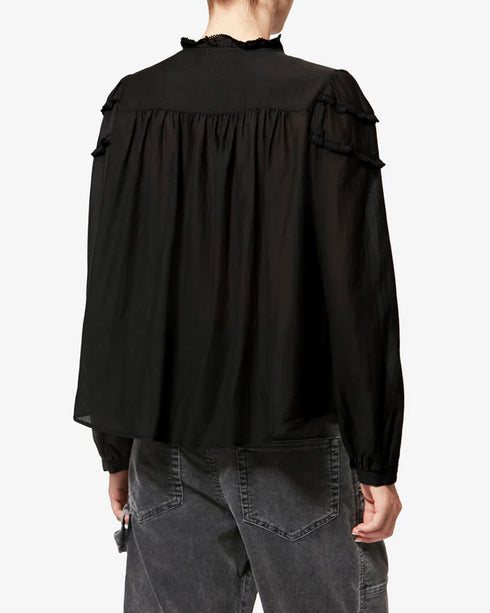 Christa Emb Blouse