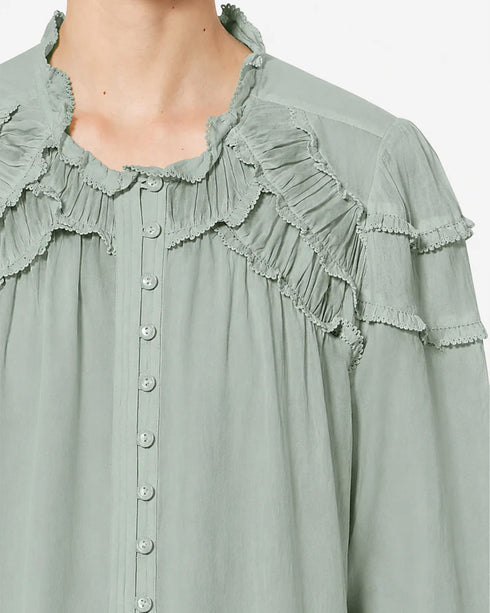 Christa Emb Blouse