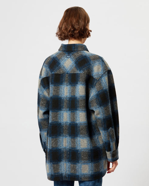 Harveli Check Shirt Jacket
