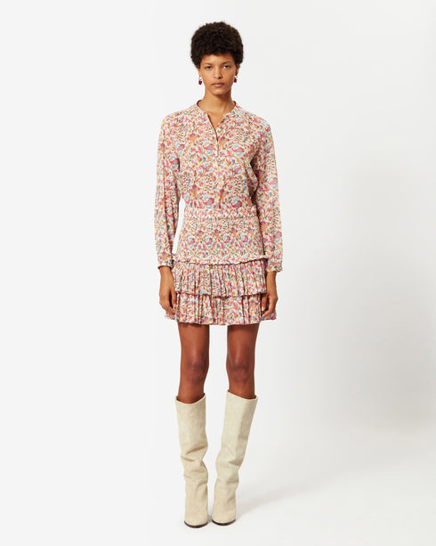 Maria Printed Blouse