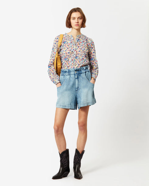 Maria Printed Blouse