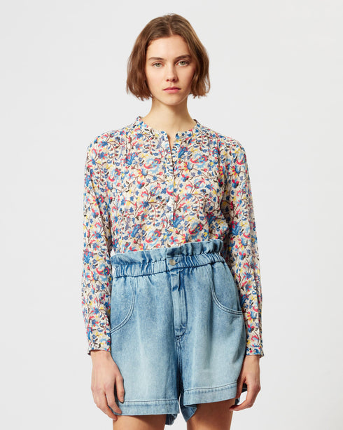 Maria Printed Blouse