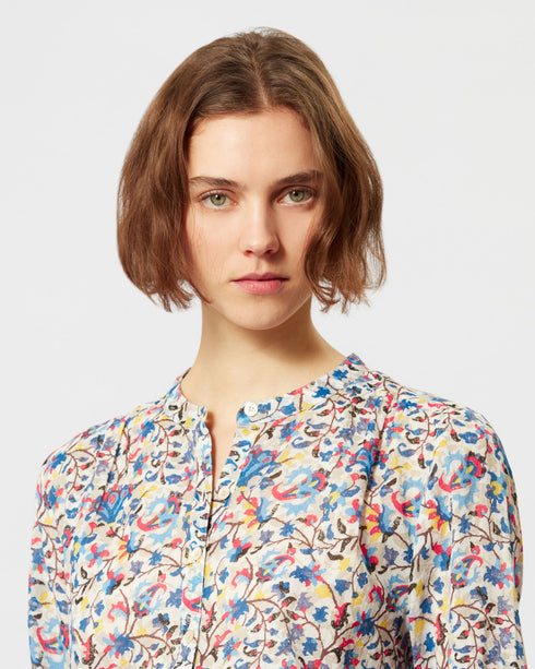 Maria Printed Blouse