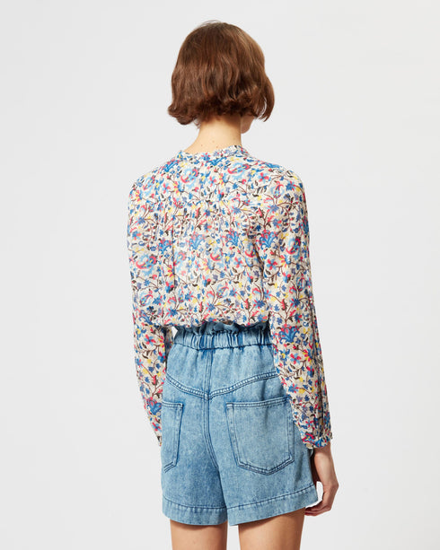 Maria Printed Blouse