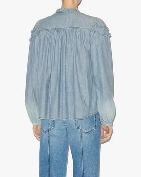 Milya Chambray Blouse