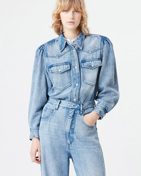 Isabel marant shop denim shirt
