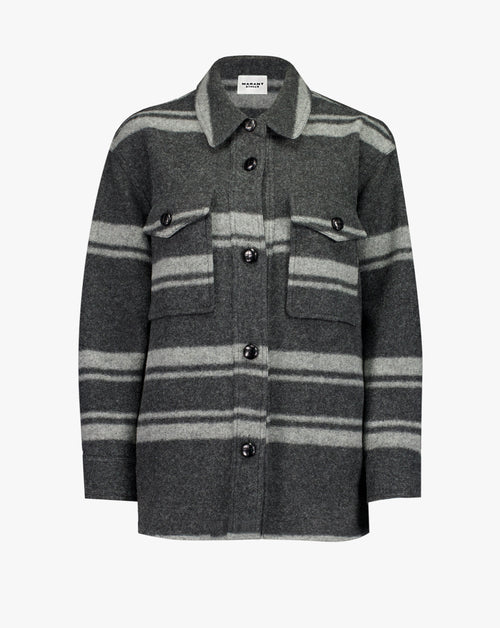 Harveli Plaid Striped Jacket