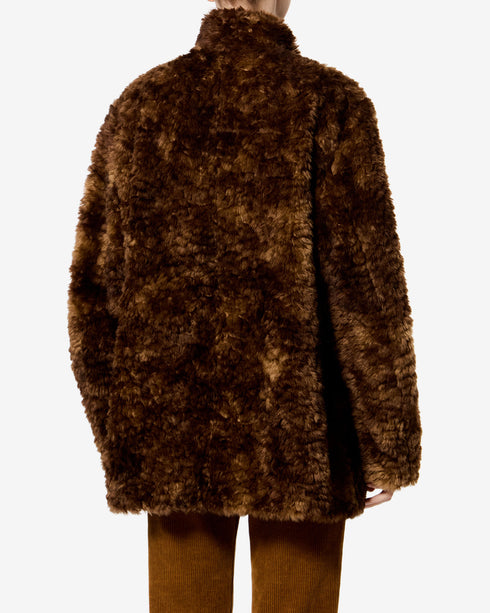 Jya Shaggy Faux Fur Coat