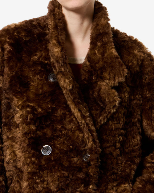 Jya Shaggy Faux Fur Coat