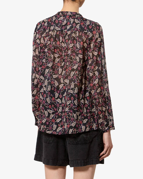 Maria Printed Blouse
