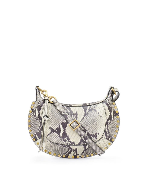 Oskan Moon Bag - Snake Embossed