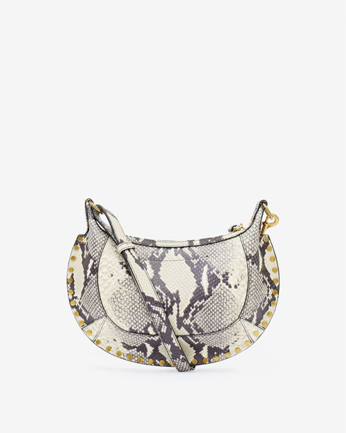 Oskan Moon Bag - Snake Embossed