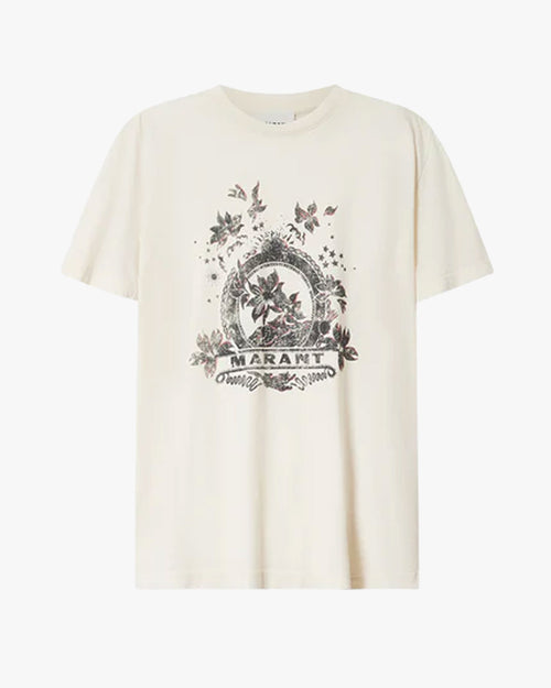 Zewel Hibiscus Washed T-Shirt