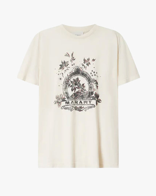 Zewel Hibiscus Washed T-Shirt
