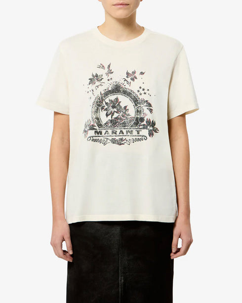 Zewel Hibiscus Washed T-Shirt