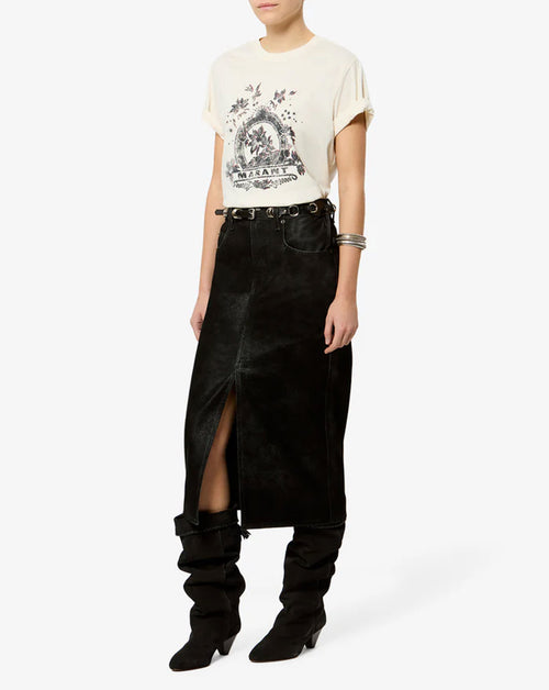 Zewel Hibiscus Washed T-Shirt