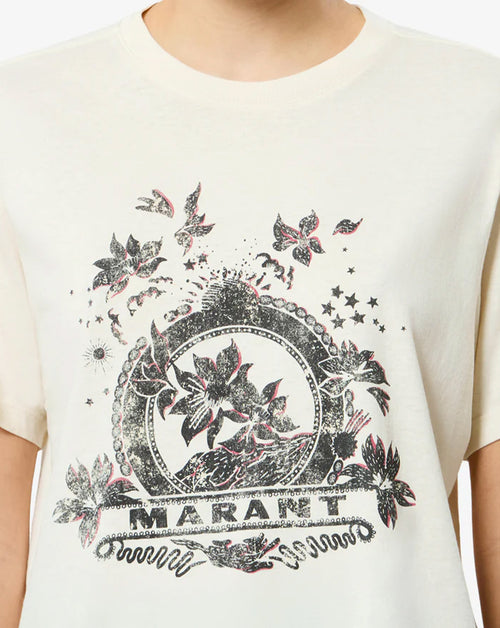 Zewel Hibiscus Washed T-Shirt