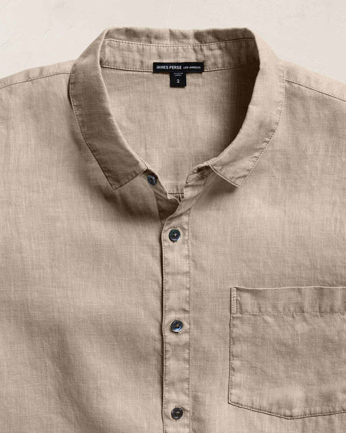 Classic Pocket Linen Shirt