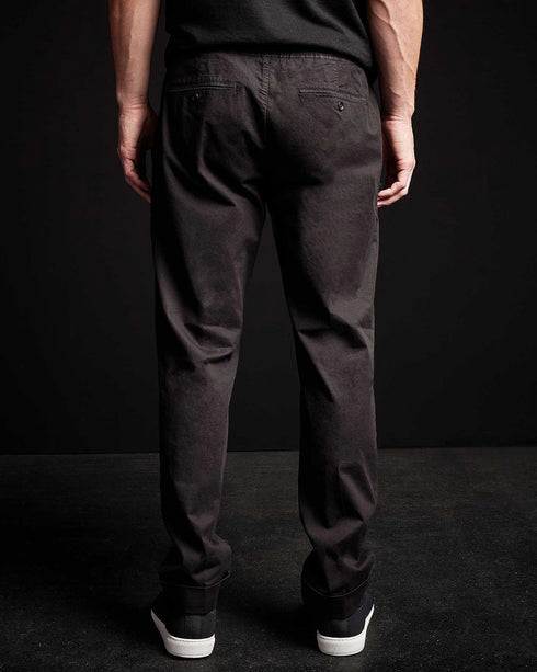 Cotton Linen Cuffed Trouser